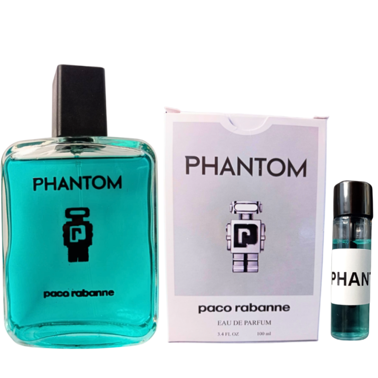 PERFUME INSPIRAÇÃO PHANTON PACO RABANNE EAU DE PARFUM 100 ML + PROVADOR