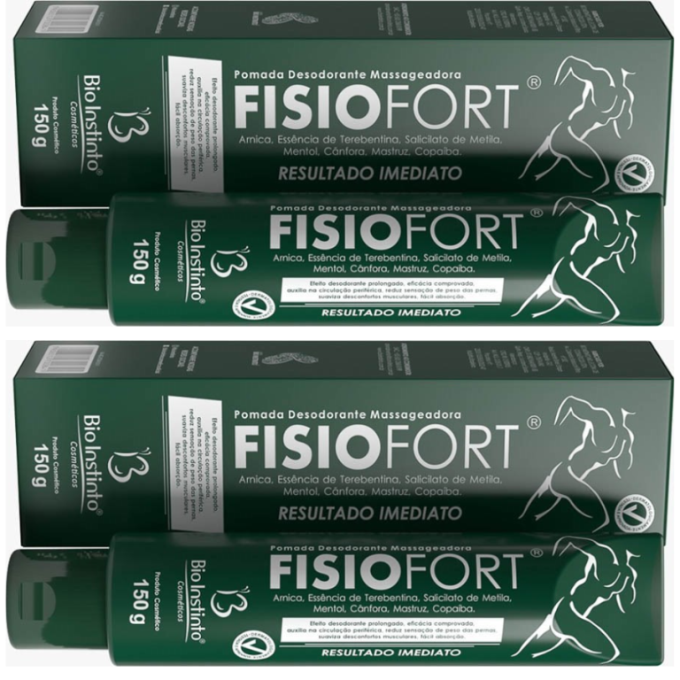 POMADA FISIOFORT MASSAGEADORA BIO INSTINTO 150G