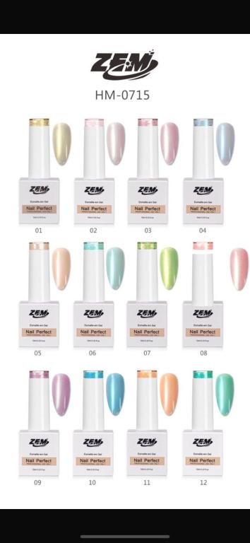 ESMALTE EM GEL PERFECT ZEM 10 ML COR 08