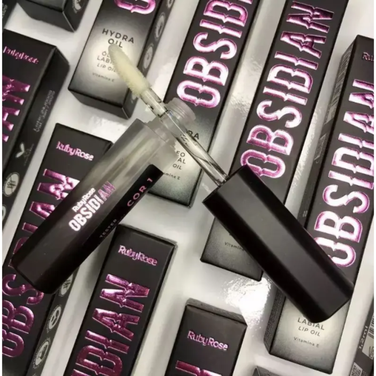 LIP OIL OBSIDIAN RUBY ROSE BOX COM 12UN