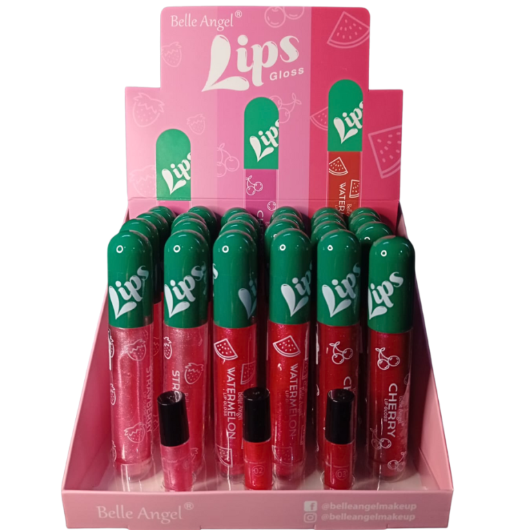 LIP GLOSS BELLE ANGEL BOX COM 24 UN