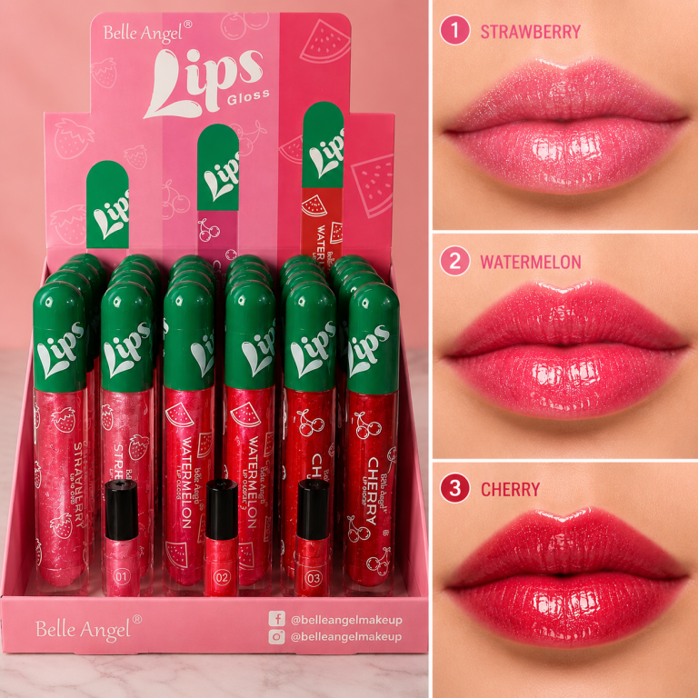 LIP GLOSS BELLE ANGEL BOX COM 24 UN
