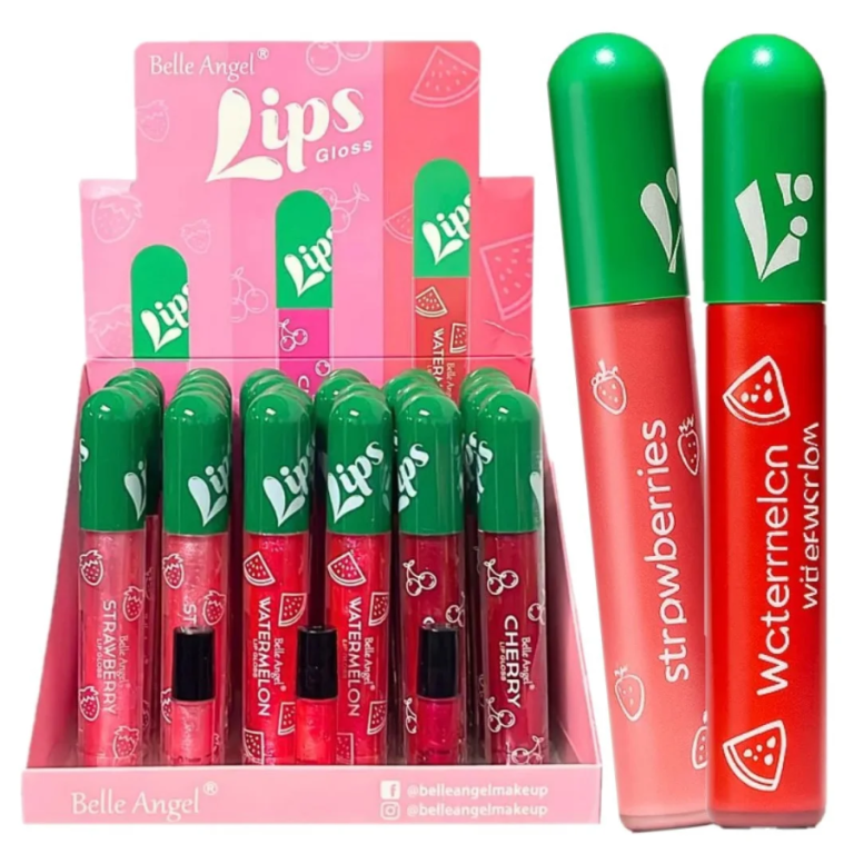 LIP GLOSS BELLE ANGEL BOX COM 24 UN