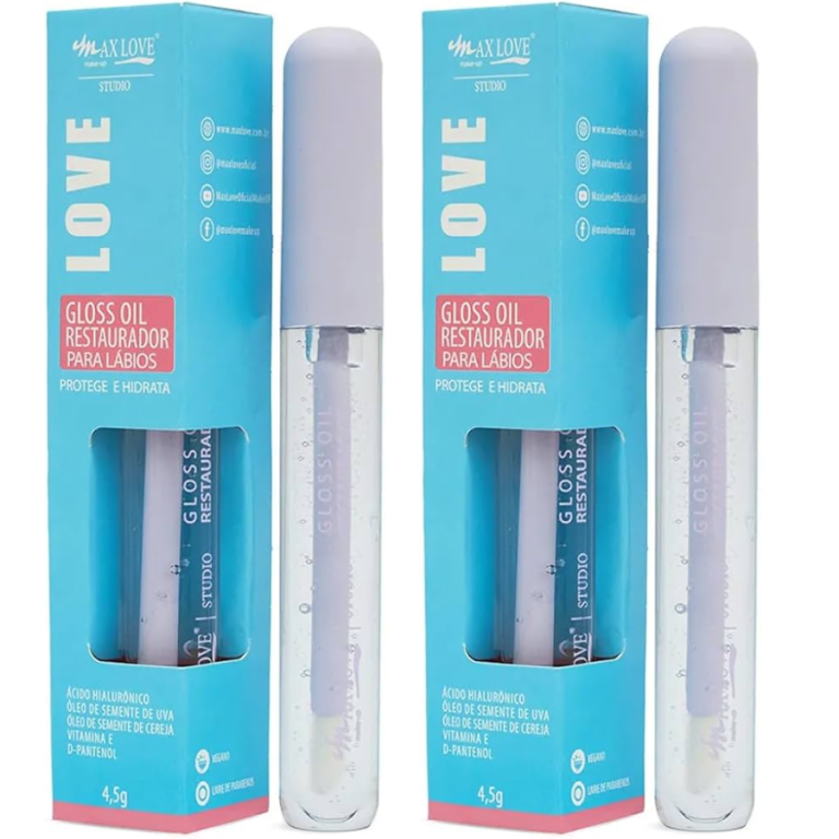 LIP GLOSS OIL RESTAURADOR MAX LOVE COR 170 BOX COM 28 UN
