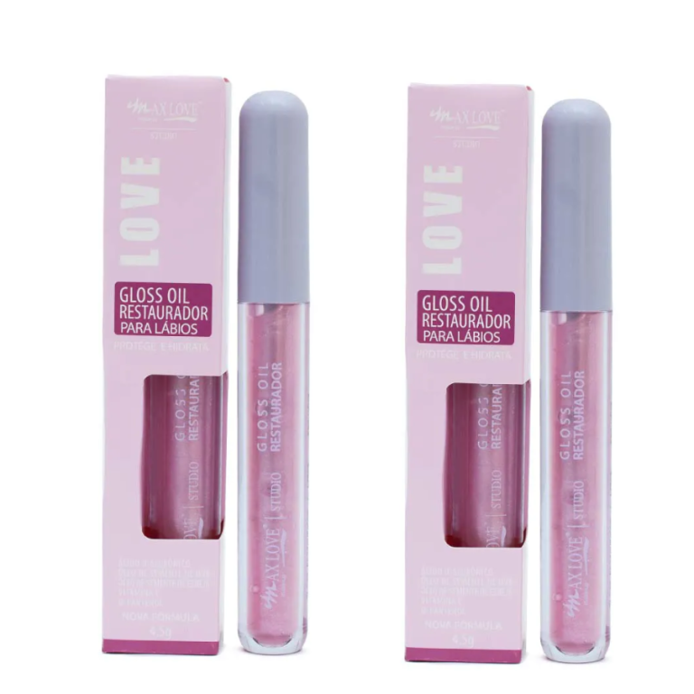 LIP GLOSS OIL RESTAURADOR MAX LOVE COR 172 BOX COM 28 UN