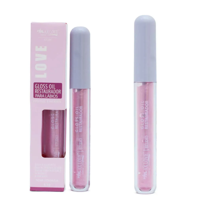 LIP GLOSS OIL RESTAURADOR MAX LOVE COR 172 BOX COM 28 UN