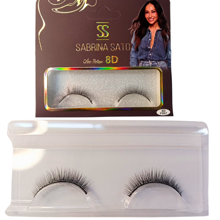 CÍLIOS POSTIÇOS 8D SABRINA SATO