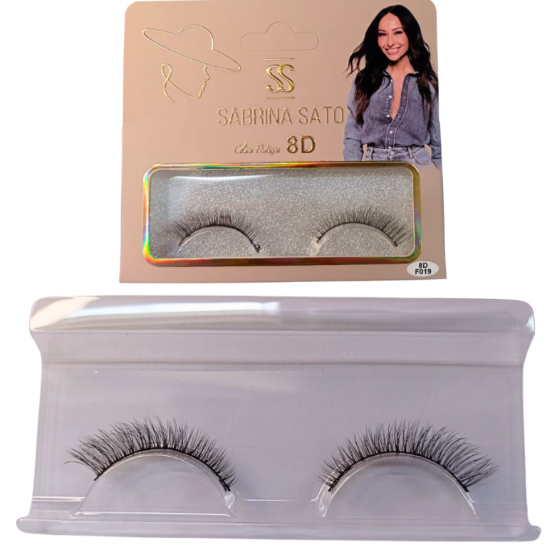 CÍLIOS POSTIÇOS 8D SABRINA SATO