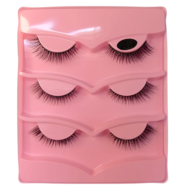 CARTELA CÍLIOS POSTIÇOS GATINHO 6D 3 PARES SABRINA SATO