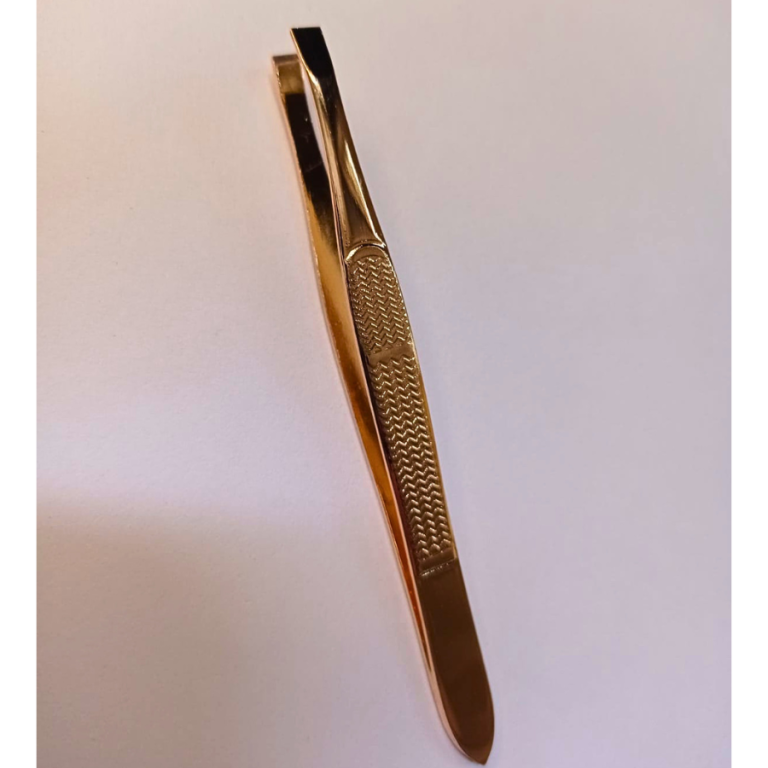 PINÇA SOLINGEN DOURADA PONTA RETA