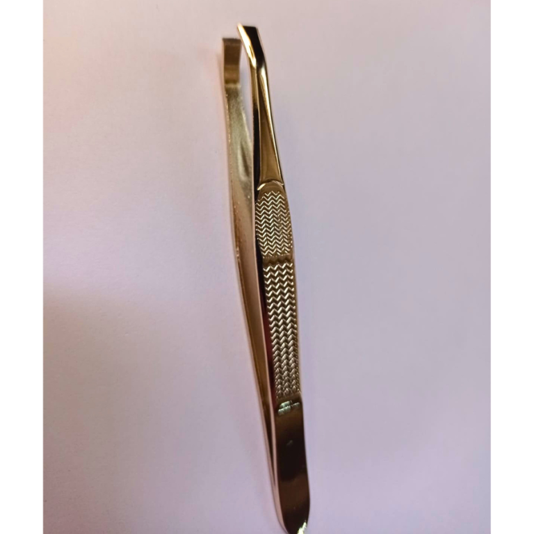 PINÇA SOLINGEN DOURADA PONTA RETA