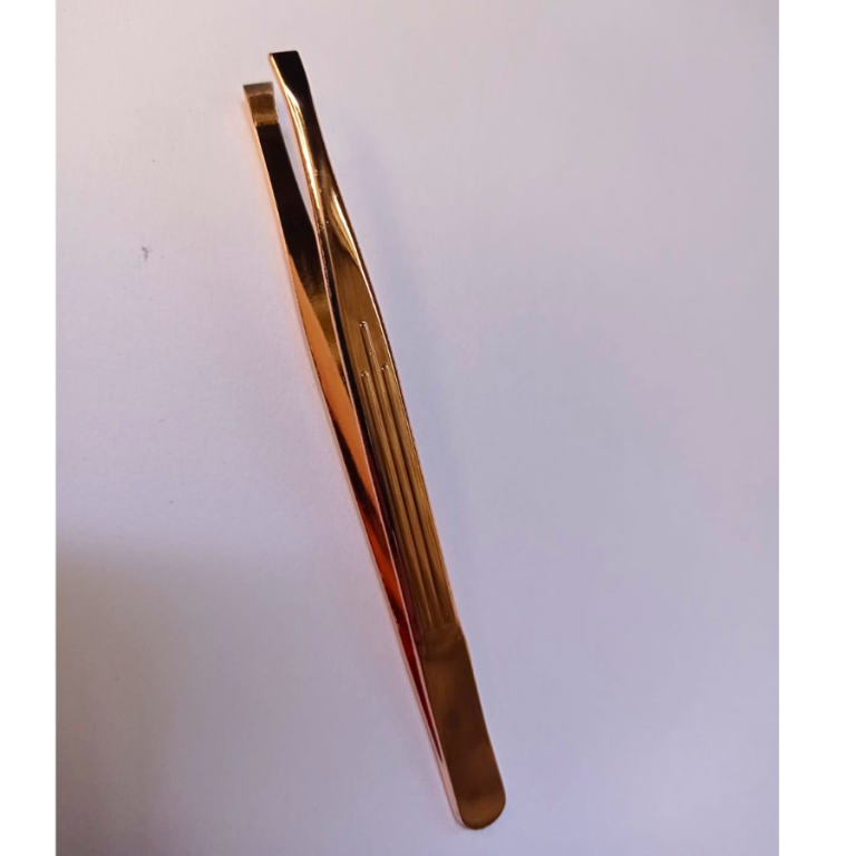 PINÇA SOLINGEN DOURADA PONTA RETA