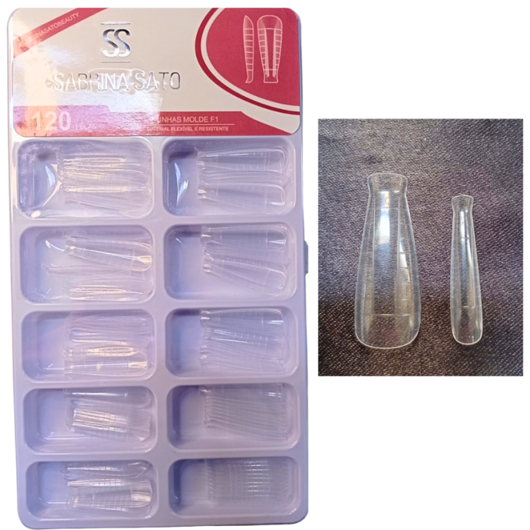 CARTELA MOLDE F1 BAILARINA FLEXÍVEL SABRINA SATO COM 120 UN