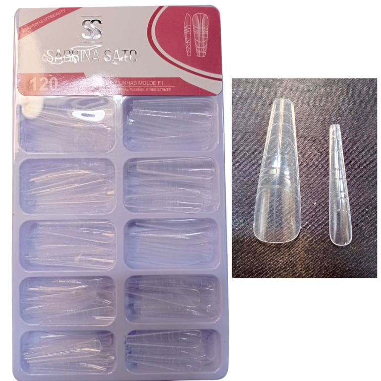 CARTELA MOLDE F1 BAILARINA FLEXÍVEL SABRINA SATO COM 120 UN