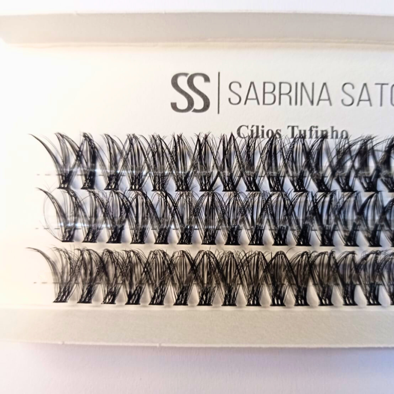 CARTELA DE CÍLIOS TUFINHO 40P 14MM 0.08D SABRINA SATO