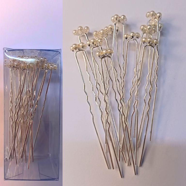 CAIXA DE GRAMPO COM 12 UN FLOR 7 CM