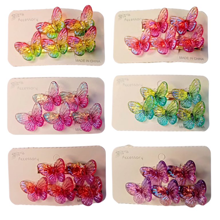 CARTELA PRESILHA COM 2 UN BORBOLETA