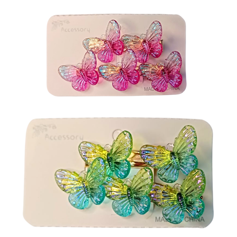 CARTELA PRESILHA COM 2 UN BORBOLETA