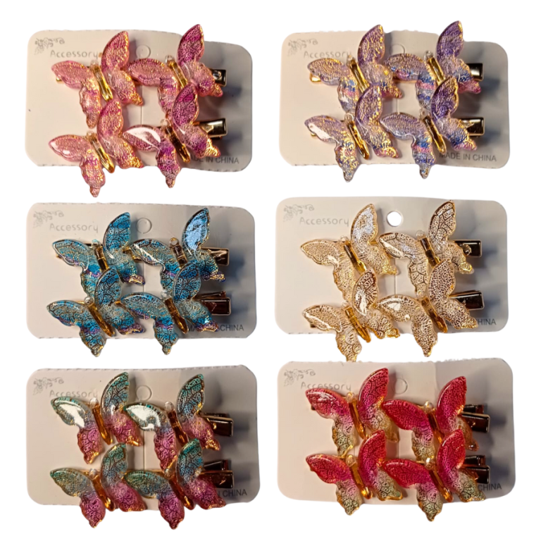 CARTELA PRESILHA COM 2 UN BORBOLETA