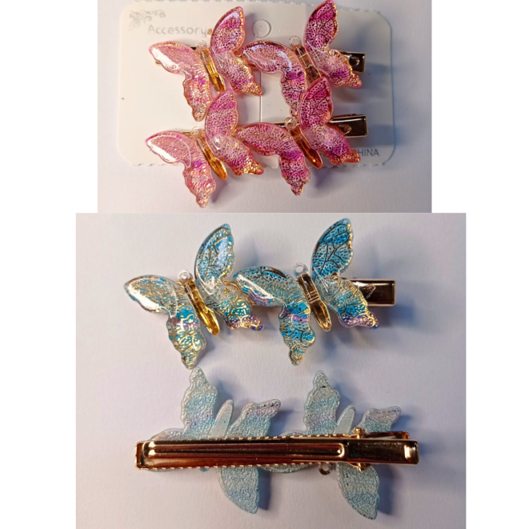 CARTELA PRESILHA COM 2 UN BORBOLETA