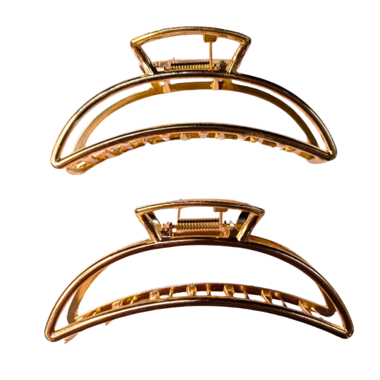 PIRANHA GRANDE DE METAL DOURADA 11CM