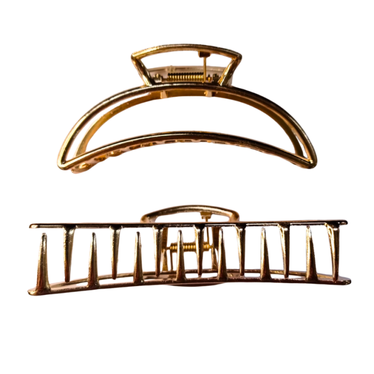 PIRANHA GRANDE DE METAL DOURADA 11CM