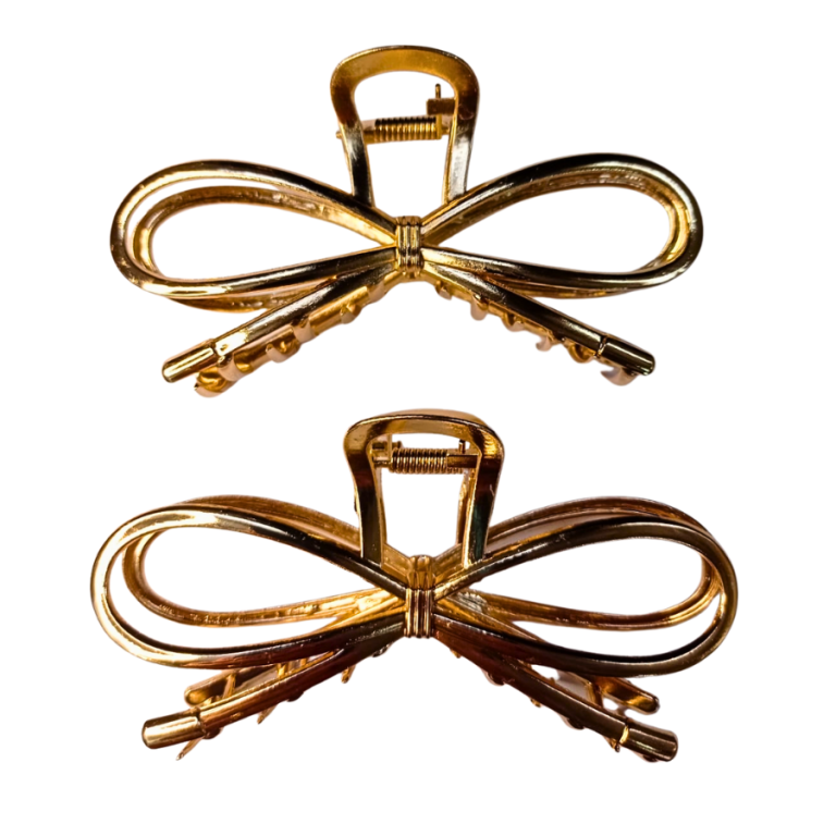 PIRANHA GRANDE DE METAL DOURADA 10,5CM