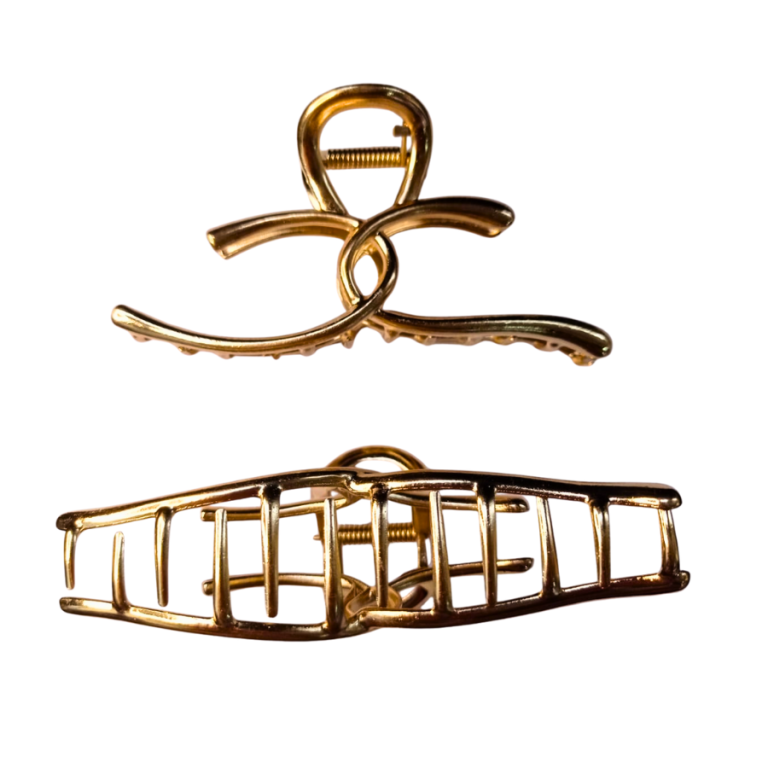 PIRANHA GRANDE DE METAL DOURADA 11 CM