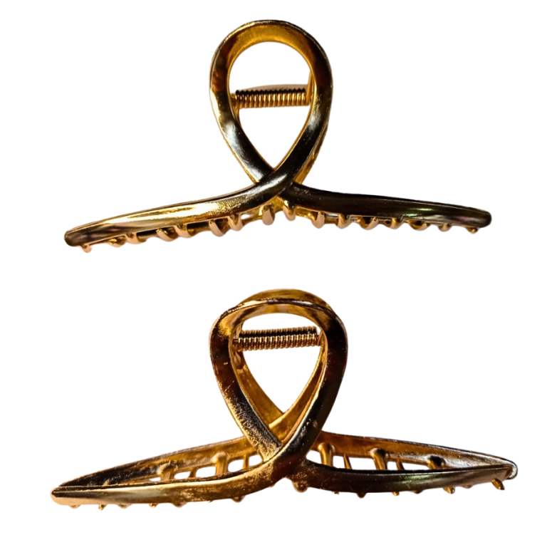 PIRANHA GRANDE DE METAL DOURADA 11CM