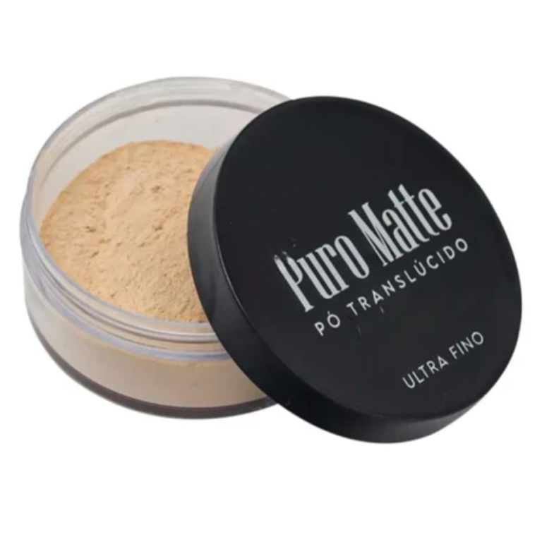 PÓ SOLTO TRANSLÚCIDO ULTRAFINO PURO MATTE BLUSMEY 13G BOX COM 16UN