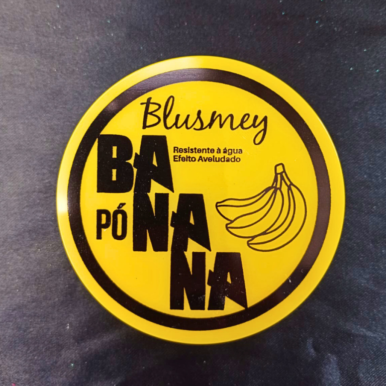 PÓ SOLTO BANANA EFEITO AVELUDADO BLUSMEY 13G BOX COM 16UN