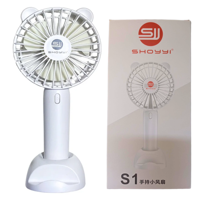 VENTILADOR PORTÁTIL COM APOIO SHOYY