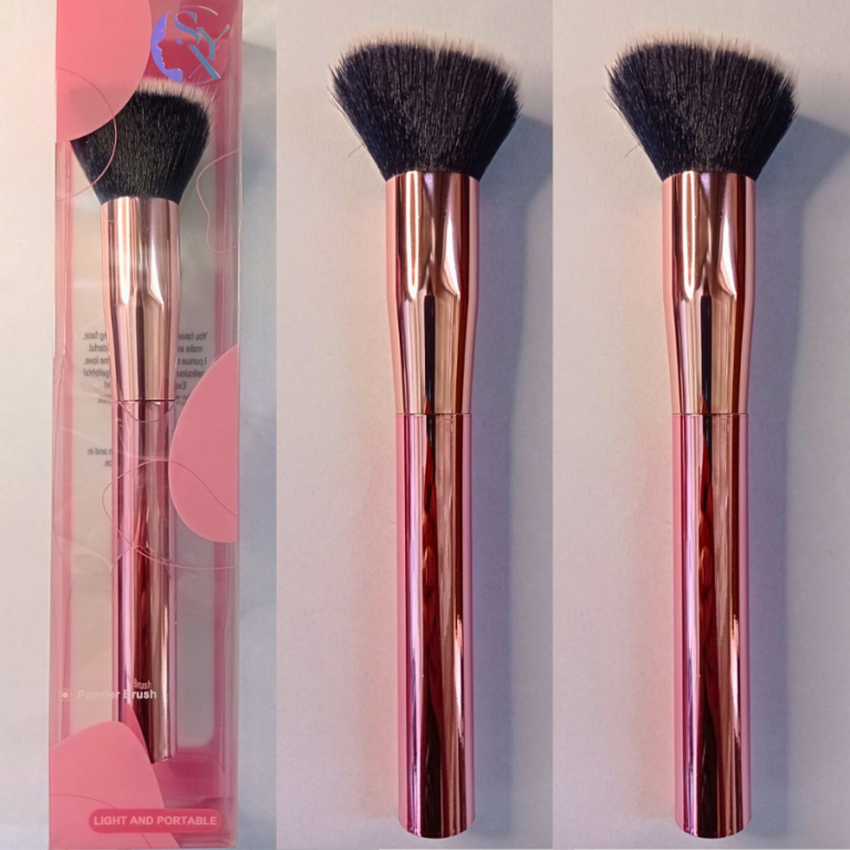 PINCEL PARA BLUSH CHANFRADO METALIZADO