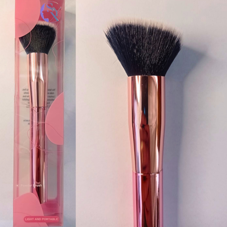 PINCEL PARA BLUSH CHANFRADO METALIZADO