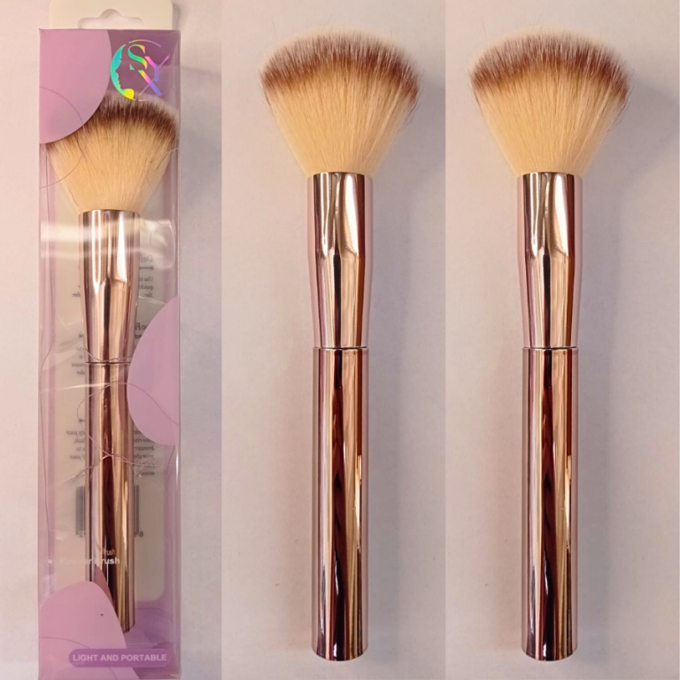 PINCEL PARA PÓ E BLUSH METALIZADO