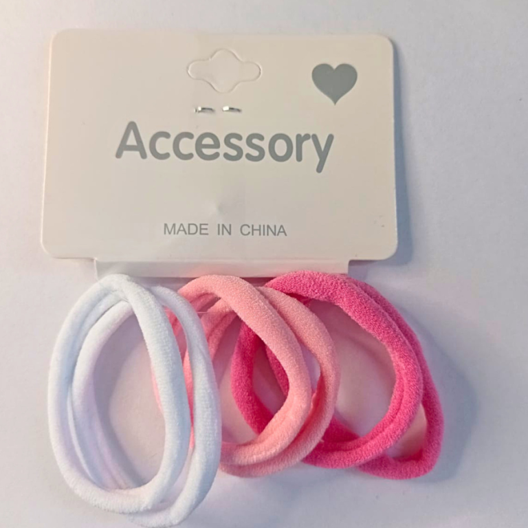 PACOTE BUCHINHA ACCESSORY ROSA,BRANCO COM 12 KITS COM 6 UN