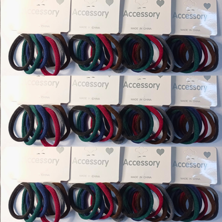PACOTE BUCHINHA ACCESSORY CINZA,MARROM COM 12 KITS COM 6 UN