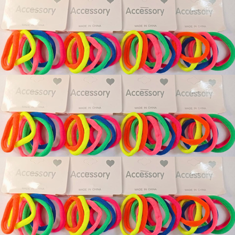 PACOTE BUCHINHA ACCESSORY COLORIDA COM 12 KITS COM 6 UN