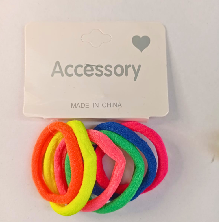 PACOTE BUCHINHA ACCESSORY COLORIDA COM 12 KITS COM 6 UN