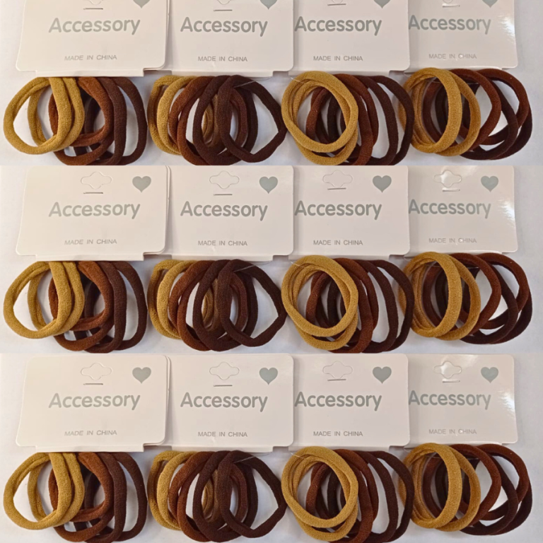 PACOTE BUCHINHA ACCESSORY TONS MARRONS COM 12 KITS COM 6 UN