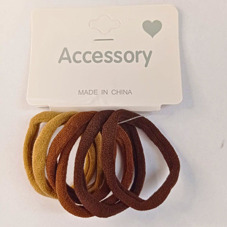 PACOTE BUCHINHA ACCESSORY TONS MARRONS COM 12 KITS COM 6 UN