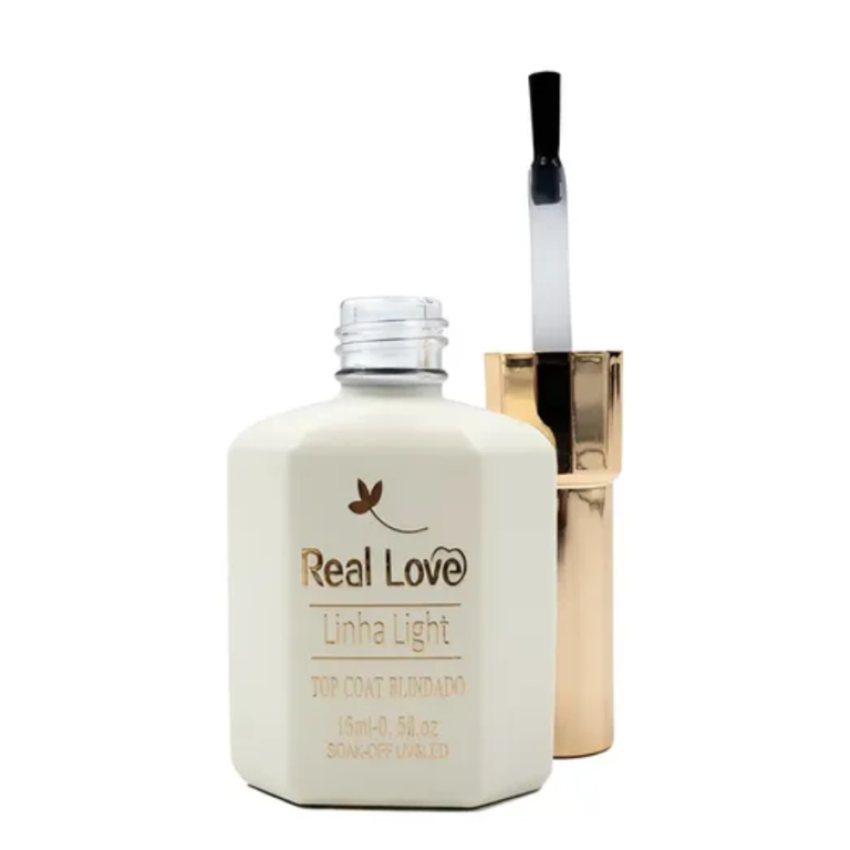 TOP COAT BLINDADO LINHA CLASSIC REAL LOVE 15ML