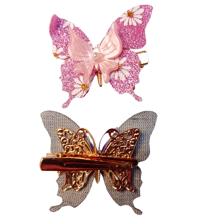 CARTELA PRESILHA BORBOLETA