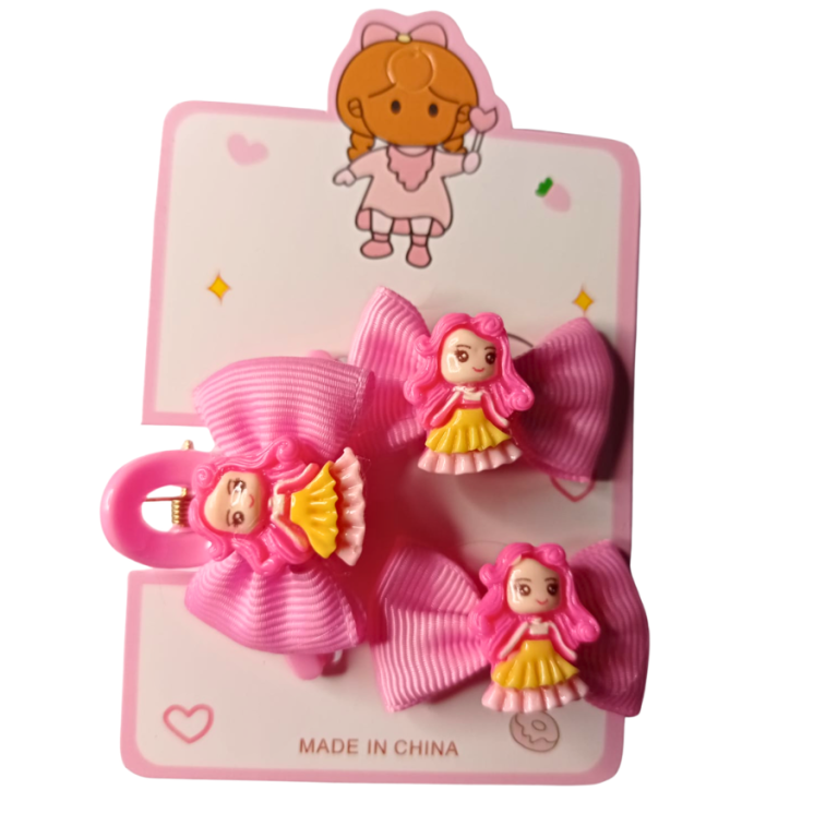KIT INFANTIL 2 BUCHINHAS,1 PIRANHA PRINCESA