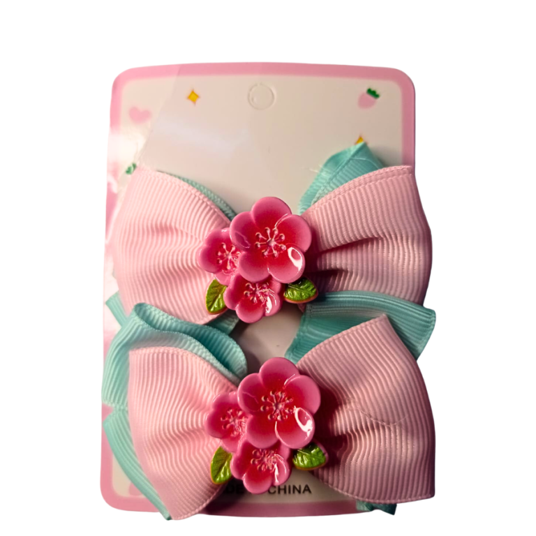 CARTELA PRESILHA 2 LAÇOS TRÊS FLORES 7 CM