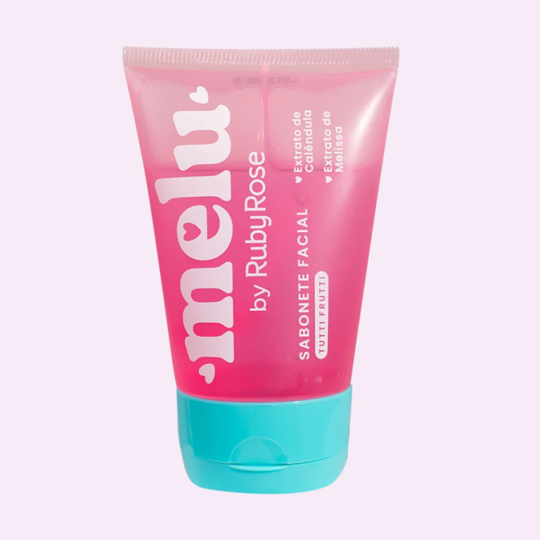 SABONETE FACIAL TUTTI FRUTTI MELU 100ML RUBY ROSE