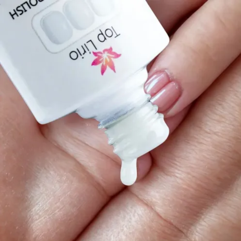 ESMALTE EM GEL TRANSLÚCIDO TOP LIRIÓ RENDA COR 086 12 ML