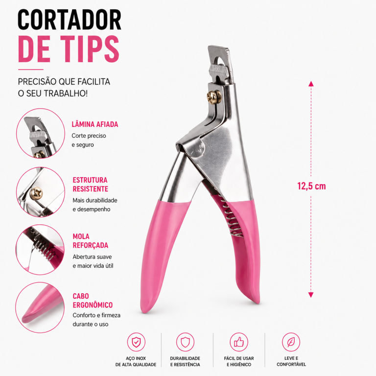 ALICATE CORTADOR DE UNHA TIPS