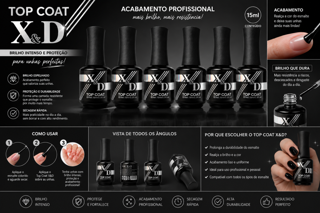 TOP COAT X&D 15 ML