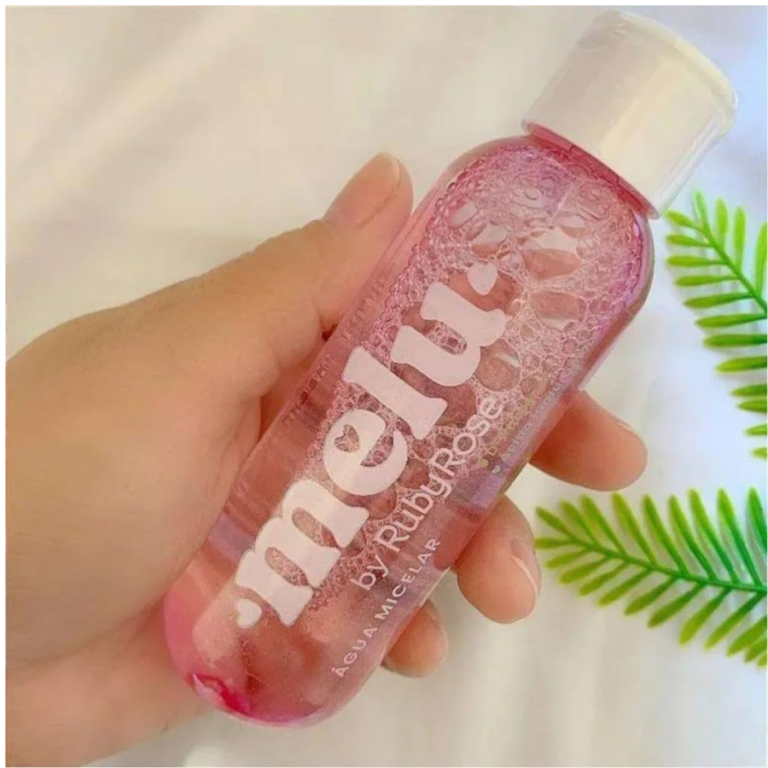 ÁGUA MICELAR MELU RUBY ROSE 100 ML